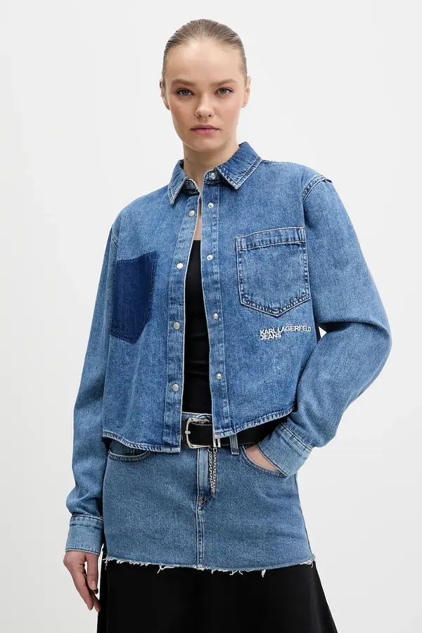 Karl Lagerfeld Jeans Jeans srajca Karl Lagerfeld Jeans