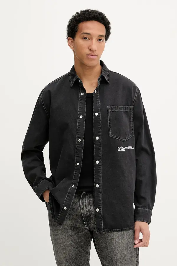 Karl Lagerfeld Jeans Jeans srajca Karl Lagerfeld Jeans