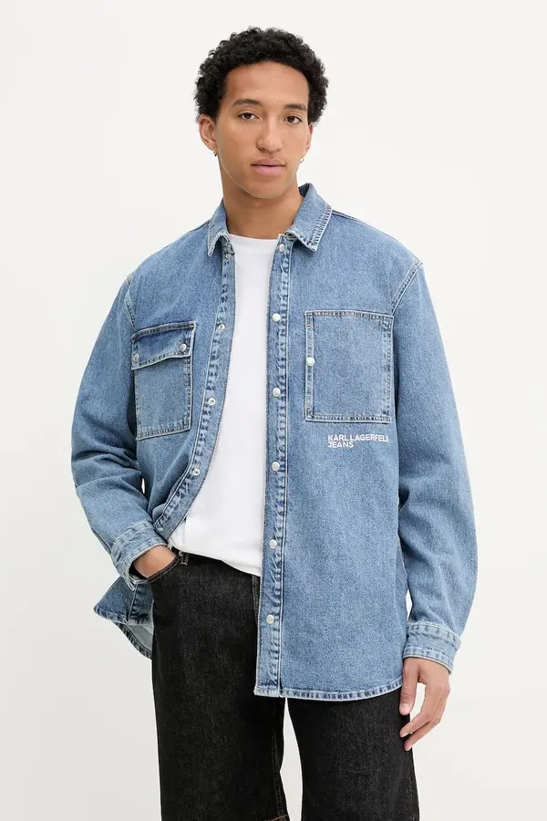 Karl Lagerfeld Jeans Jeans srajca Karl Lagerfeld Jeans
