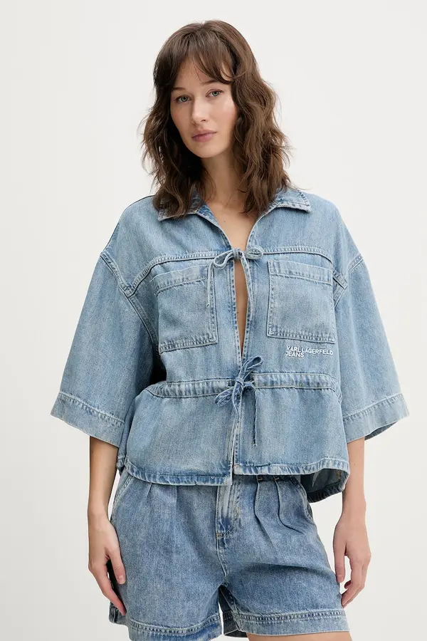 Karl Lagerfeld Jeans Jeans srajca Karl Lagerfeld Jeans