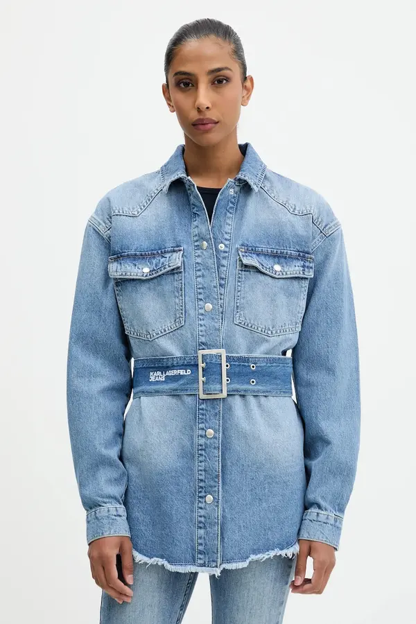 Karl Lagerfeld Jeans Jeans srajca Karl Lagerfeld Jeans