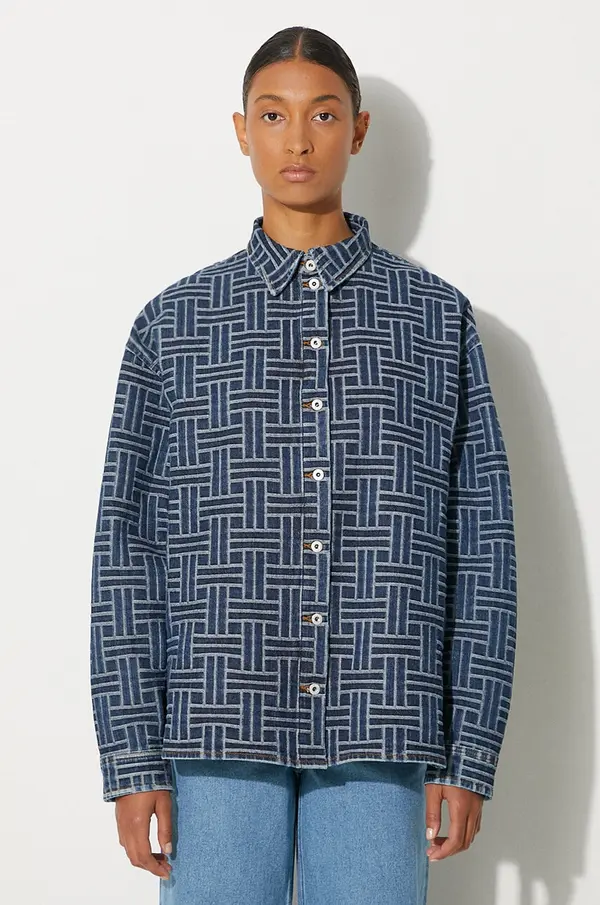 Kenzo Jeans srajca Kenzo Dropped Shoulders Shirt