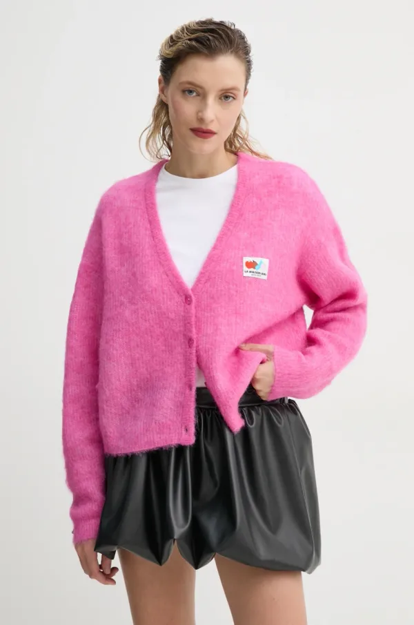 American Vintage Jopica American Vintage ženska, roza barva, NEN19AE25