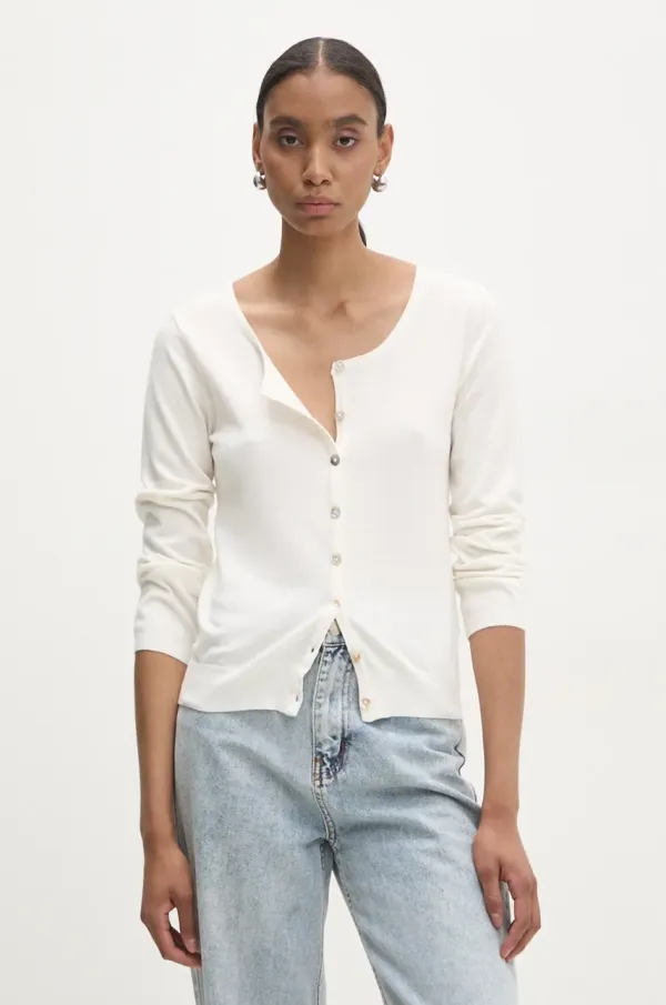 Answear Lab Jopica Answear Lab ženski, bela barva