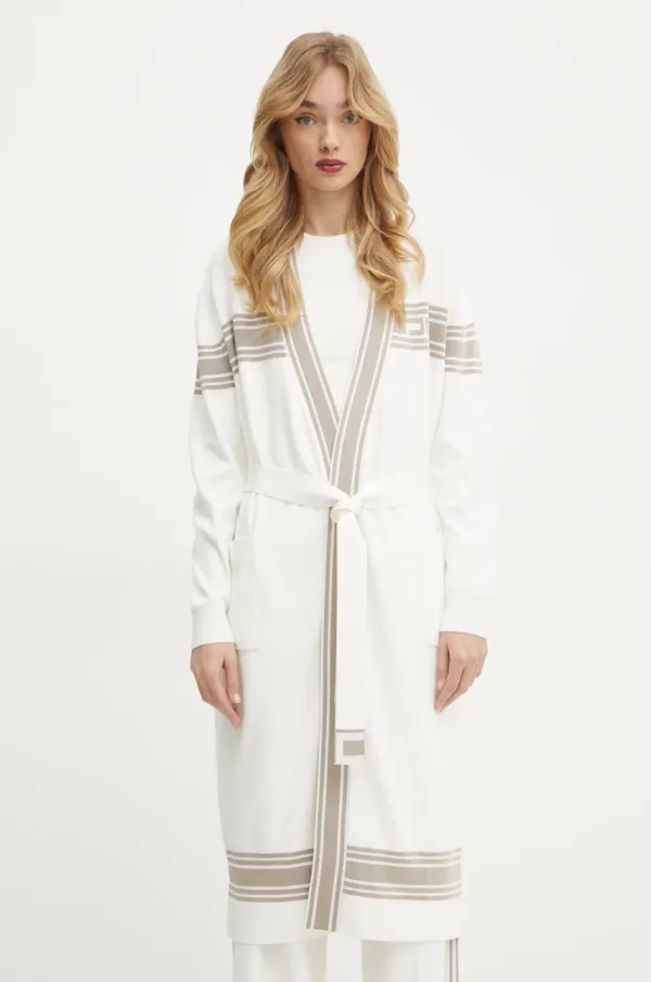 Elisabetta Franchi Jopica Elisabetta Franchi ženska, bež barva, MK35S51E2