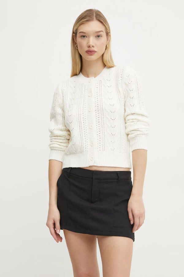 Hollister Co. Jopica Hollister Co. ženska, bež barva, KI350-4253