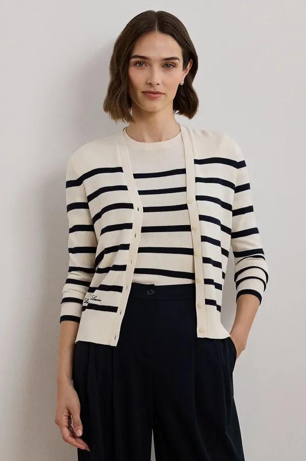 Lauren Ralph Lauren Jopica Lauren Ralph Lauren ženska, bež barva, 200957476