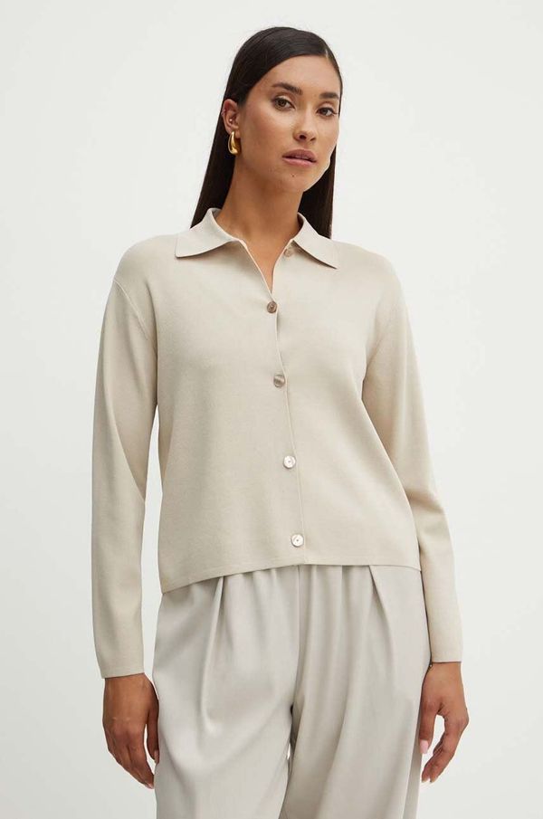 Max Mara Leisure Jopica Max Mara Leisure ženska, bež barva, 2426316017600