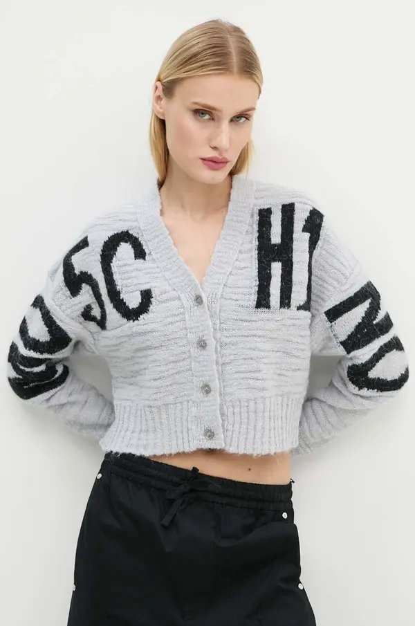 Moschino Jeans Jopica s primesjo volne Moschino Jeans