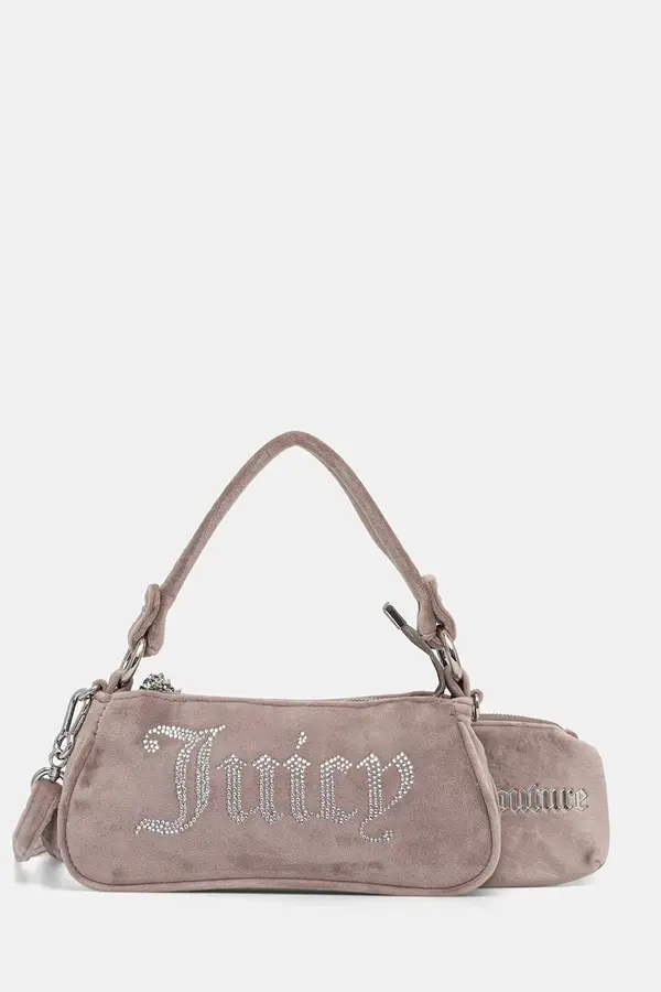 Juicy Couture Juicy Couture crossbody torbica ženska velurasta Kimberly