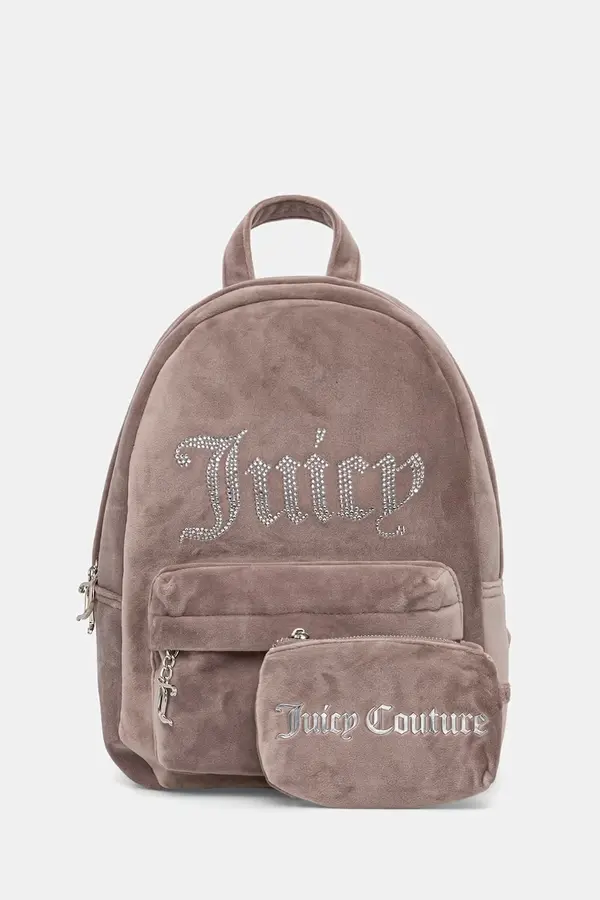 Juicy Couture Juicy Couture nahrbtnik ženski velur KIMBERLY