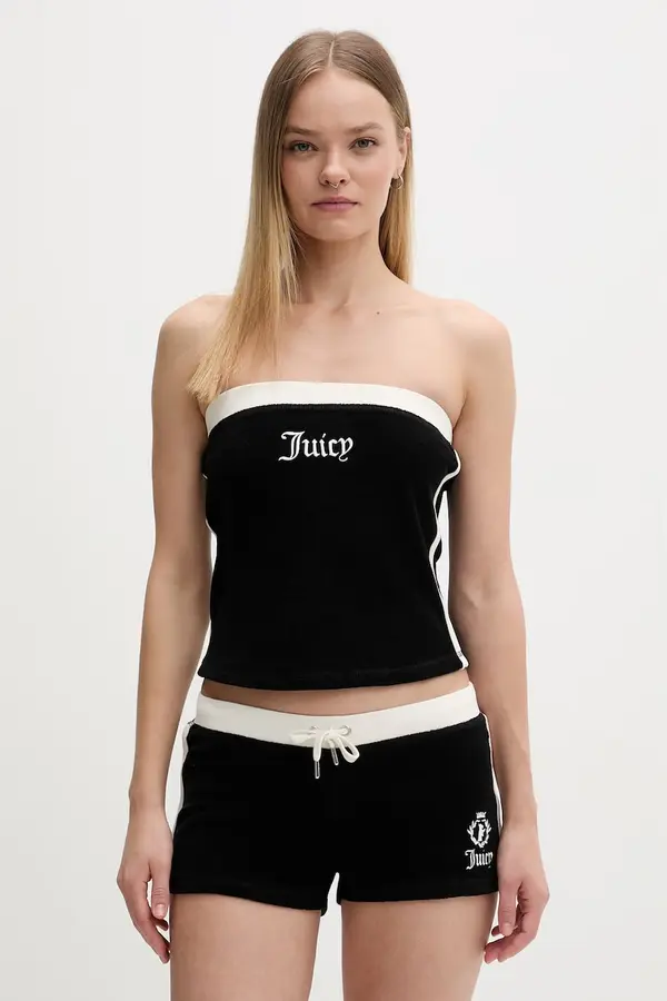 Juicy Couture Juicy Couture top ženski APPLIQUE BOOBTU