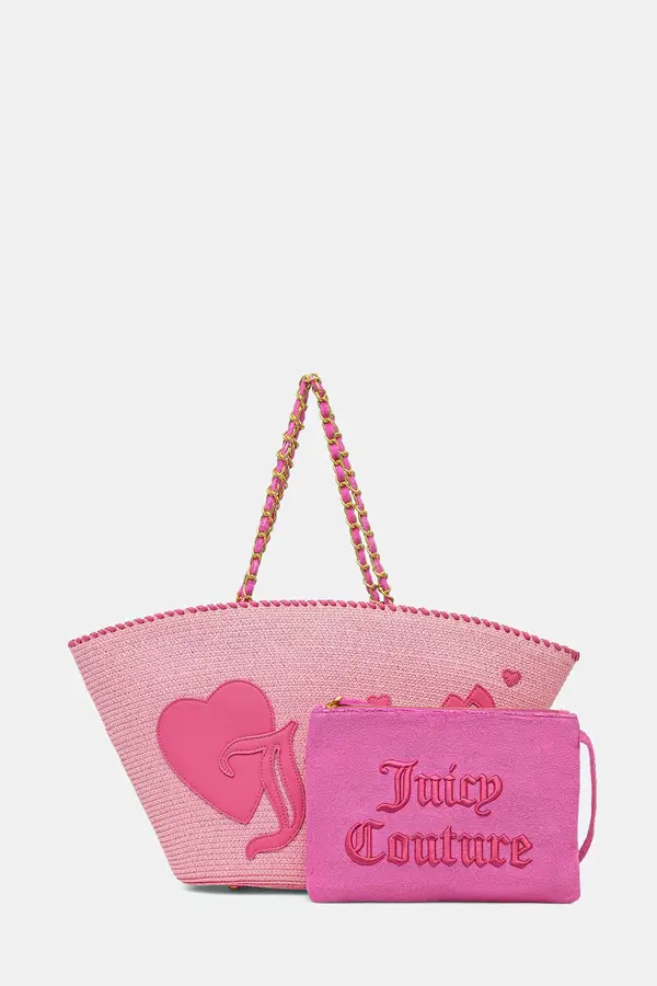 Juicy Couture Juicy Couture torba za na plažo ženska pletena ALMA BEACH BASKET