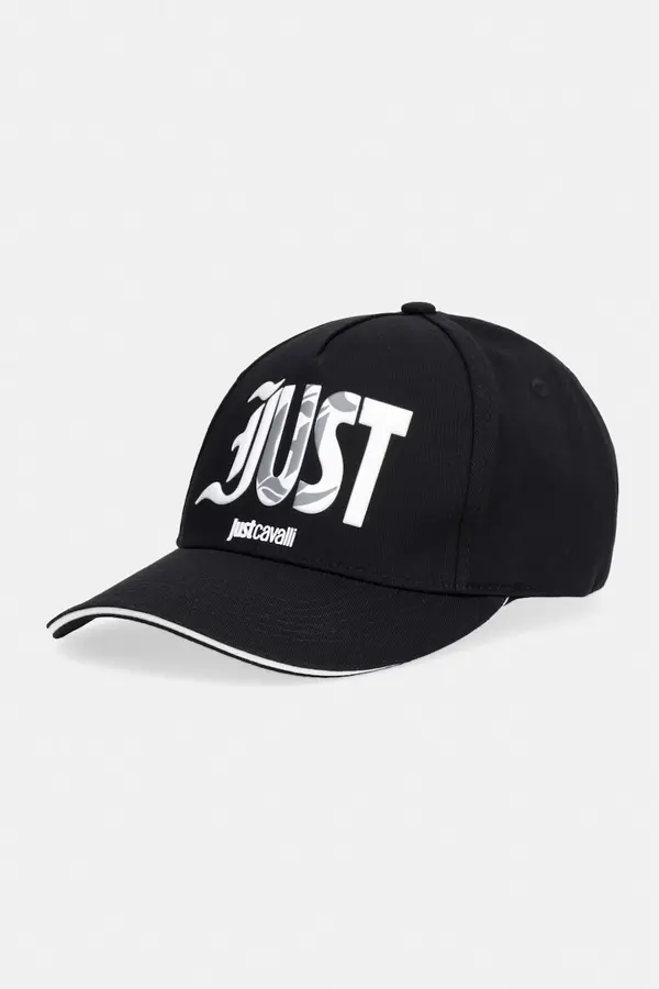 Just Cavalli Just Cavalli baseball kapa moška bombažna