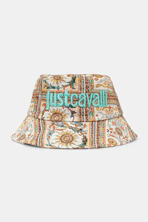 Just Cavalli Just Cavalli bucket klobuk ženski bombažni