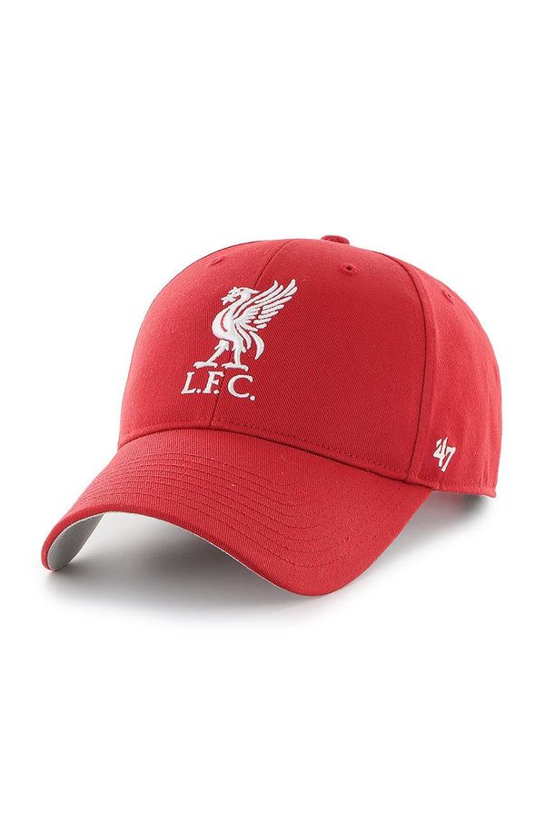47 brand Kapa 47 brand EPL Liverpool rdeča barva EPL-RAC04CTP-RD