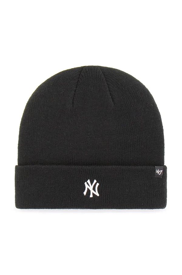 47 brand Kapa 47 brand MLB New York Yankees črna barva, B-CFDCN17ACE-BK