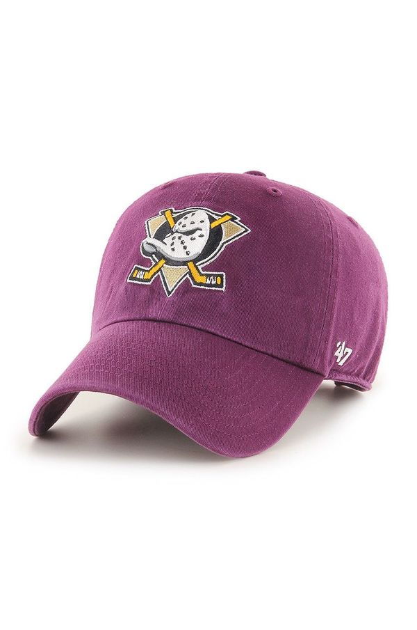 47brand Kapa 47brand Anaheim Ducks roza barva