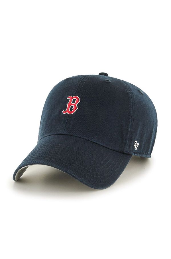 47brand Kapa 47brand Boston Red Sox mornarsko modra barva