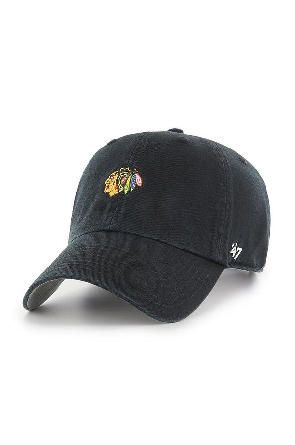 47brand Kapa 47brand Chicago Blackhawks črna barva