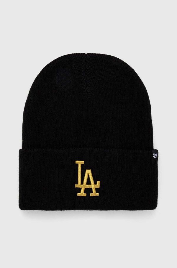 47brand Kapa 47brand MLB Los Angeles Dodgers črna barva