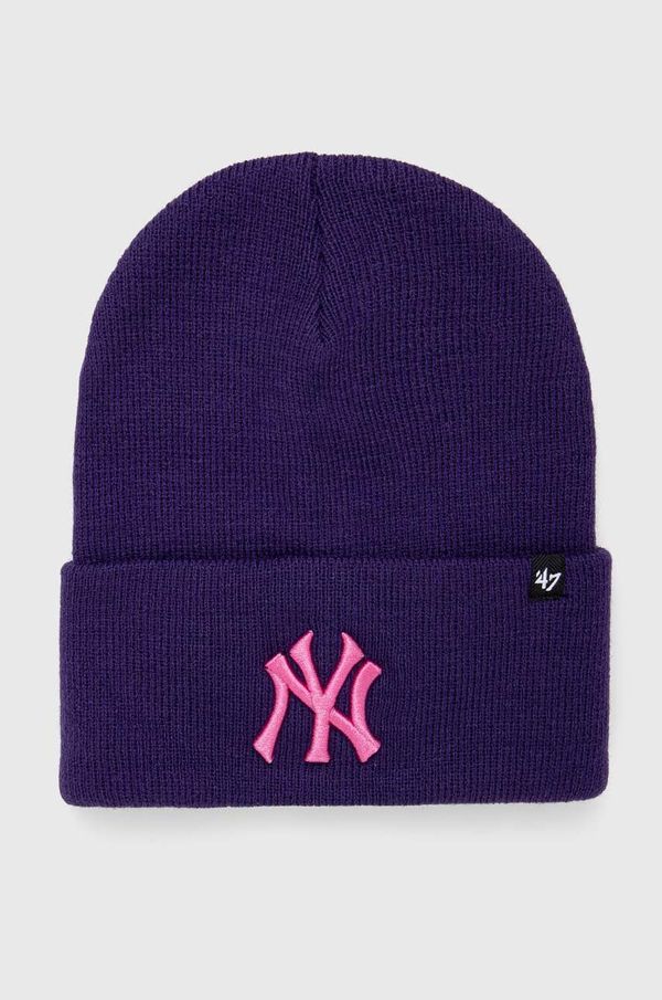 47brand Kapa 47brand MLB New York Yankees vijolična barva