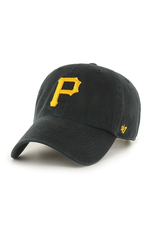 47brand Kapa 47brand MLB Pittsburgh Pirates črna barva