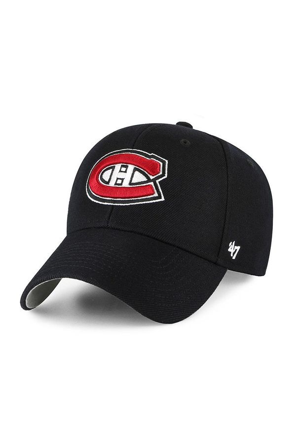 47brand Kapa 47brand Montreal Canadiens črna barva