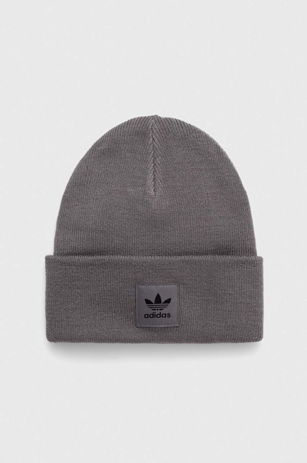 adidas Originals Kapa adidas Originals siva barva