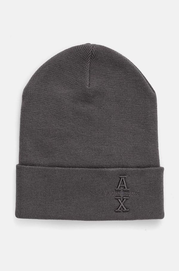 Armani Exchange Kapa Armani Exchange siva barva, 954660 4F300