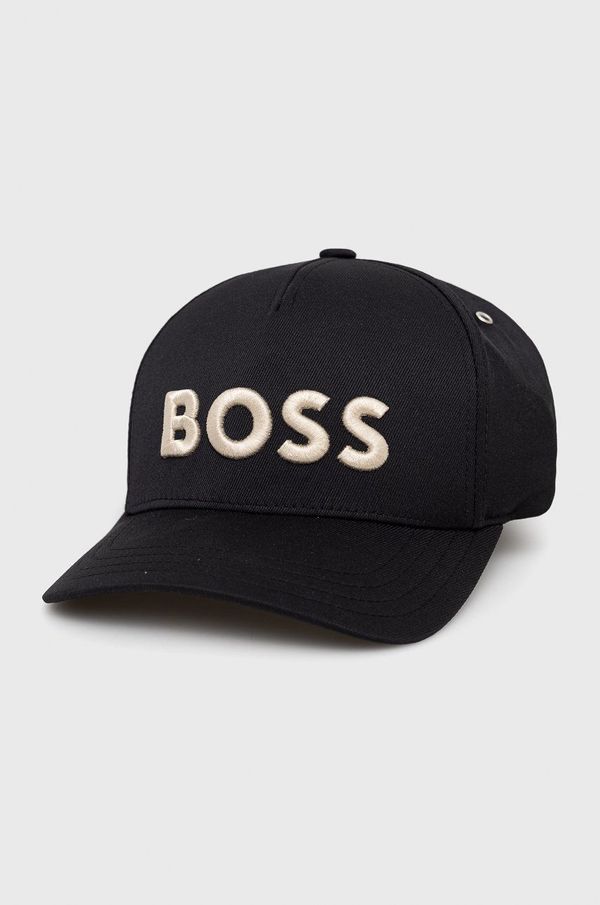Boss Kapa BOSS črna barva