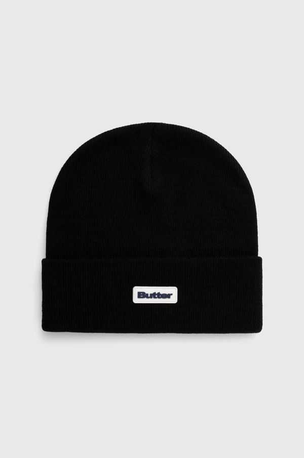 Butter Goods Kapa Butter Goods Tall Cuff Beanie črna barva, BGQ423D14301