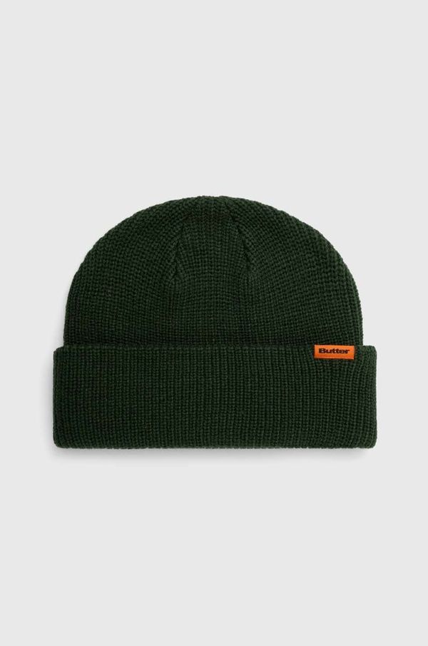 Butter Goods Kapa Butter Goods Tall Wharfie Beanie zelena barva, BGQ423D14204