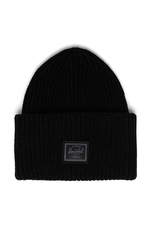 Herschel Kapa Herschel Juneau Beanie črna barva