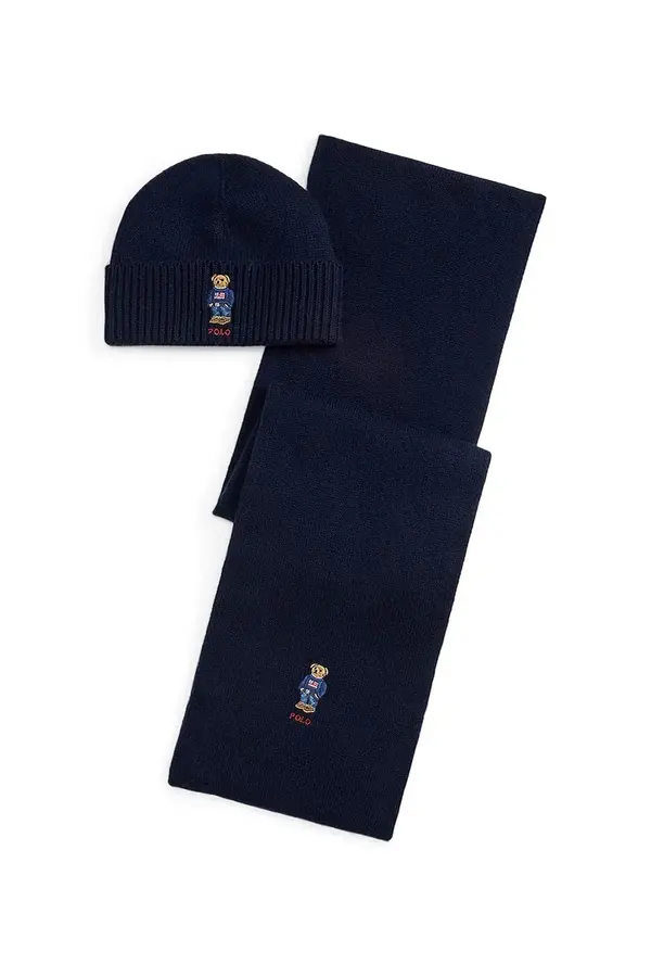 Polo Ralph Lauren Kapa in šal z dodatkom volne Polo Ralph Lauren