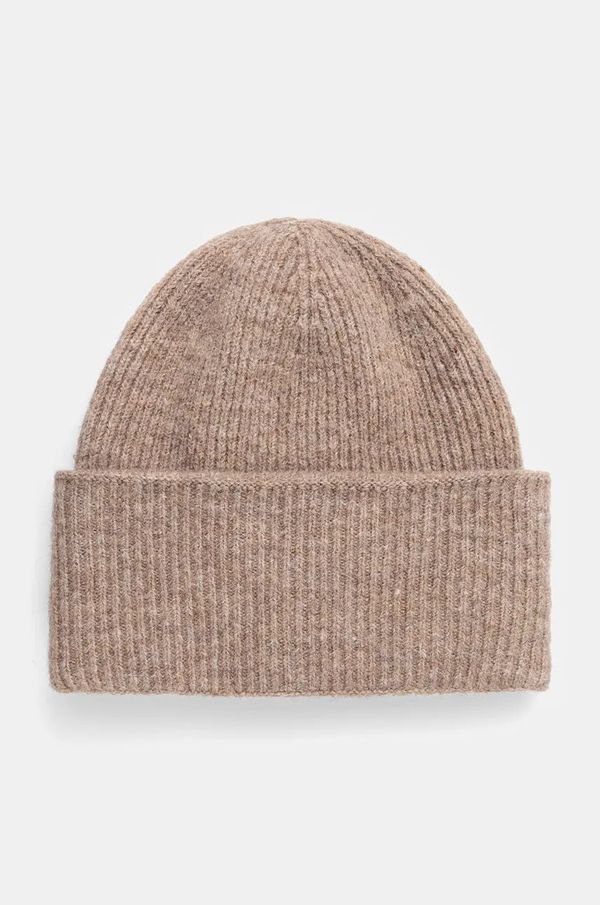 Medicine Kapa iz mešanice ovčje volne in volne alpaka Medicine ženska, bež barva