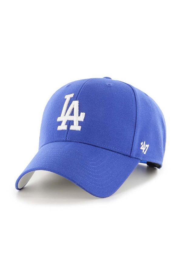 47brand Kapa iz mešanice volne 47brand MLB Los Angeles Dodgers