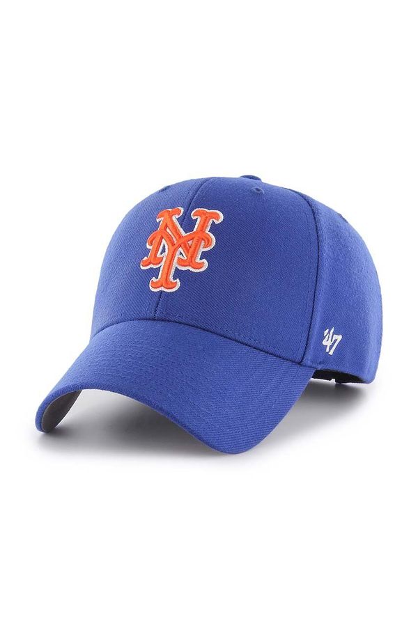 47brand Kapa iz mešanice volne 47brand MLB New York Mets