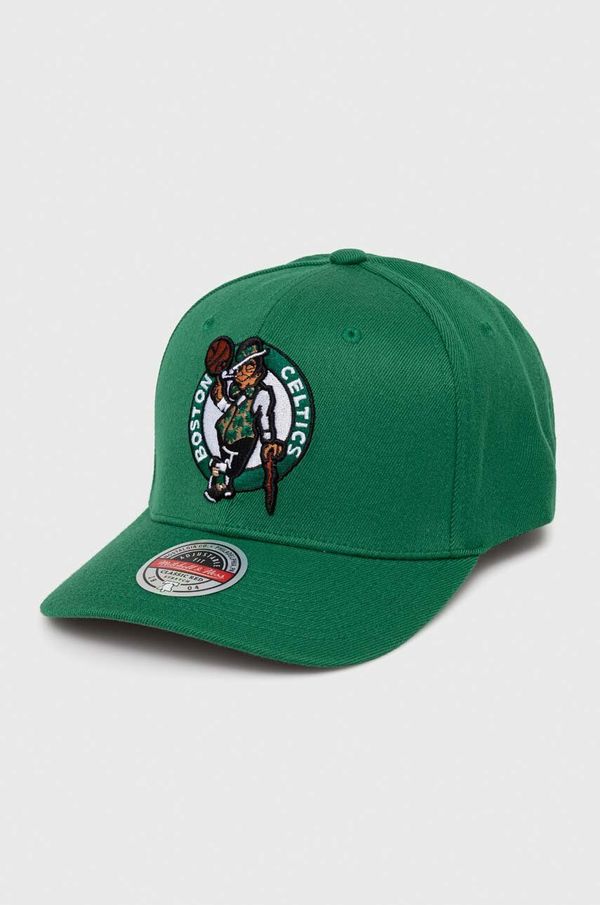 Mitchell&Ness Kapa iz mešanice volne Mitchell&Ness Boson Celtics zelena barva