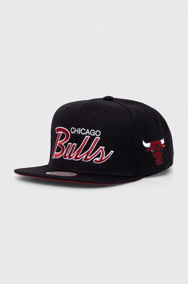 Mitchell&Ness Kapa iz mešanice volne Mitchell&Ness NBA CHICAGO BULLS črna barva