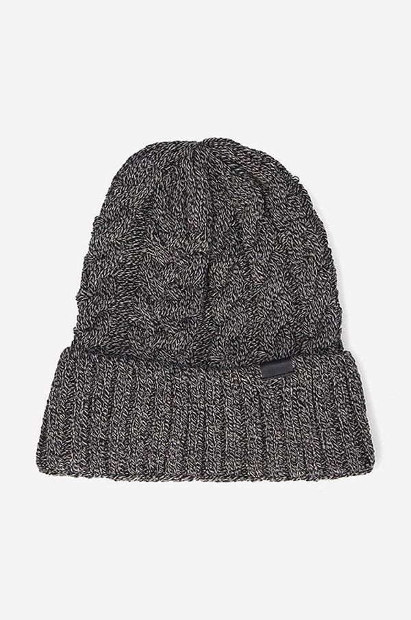 Kangol Kapa Kangol Cable Beanie HEATHER siva barva