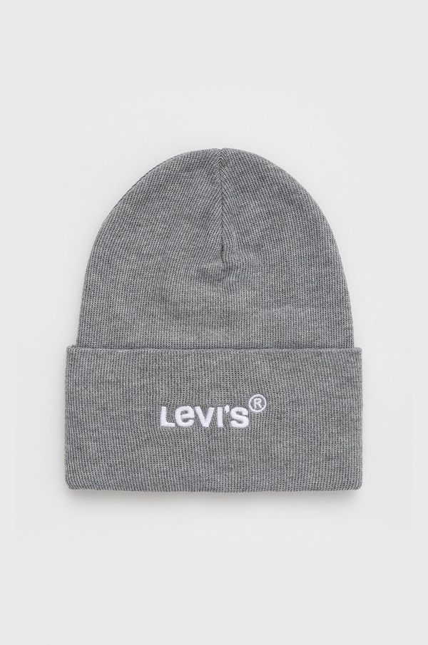 Levi's Kapa Levi's siva barva,