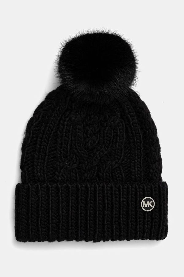 MICHAEL Michael Kors Kapa MICHAEL Michael Kors črna barva, 539801