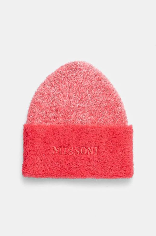 Missoni Kapa Missoni roza barva, CP00PAD9828