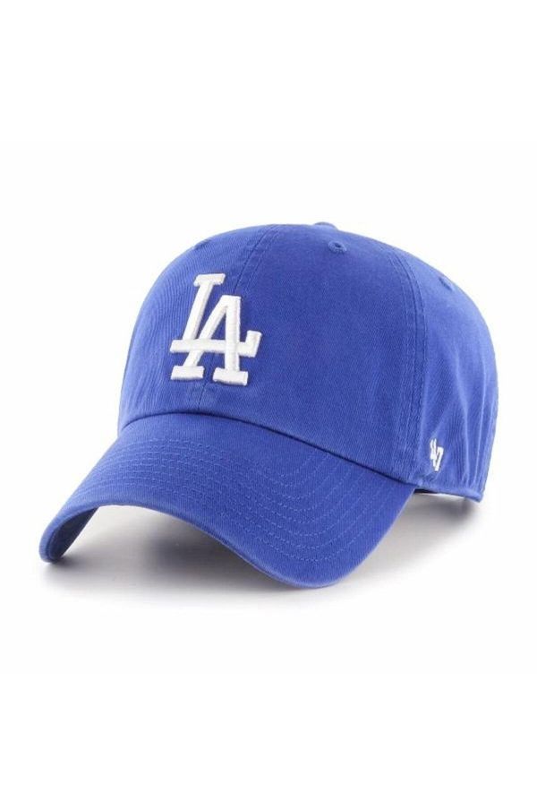 47brand Kapa na šilt 47brand MLB Los Angeles Dodgers modra barva