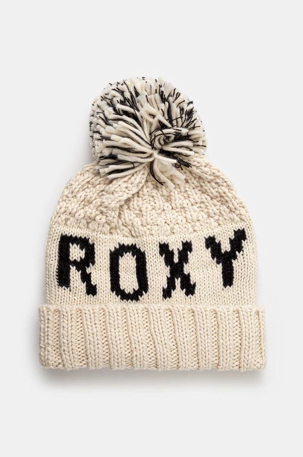 Roxy Kapa Roxy Tonic Beanie bež barva, ERJHA04281