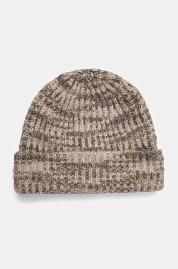 Abercrombie & Fitch Kapa s primesjo volne Abercrombie & Fitch bež barva, KI112-4146