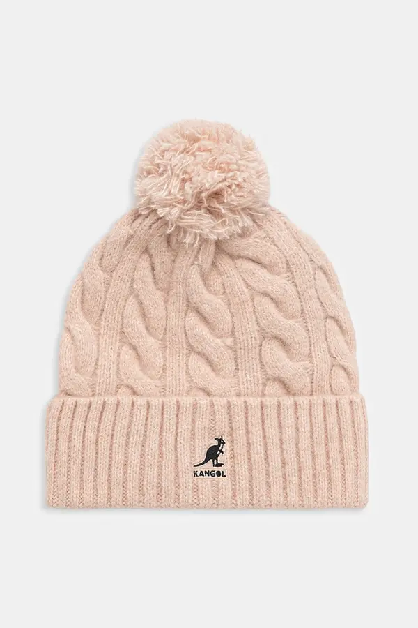 Kangol Kapa s primesjo volne Kangol POMPOM