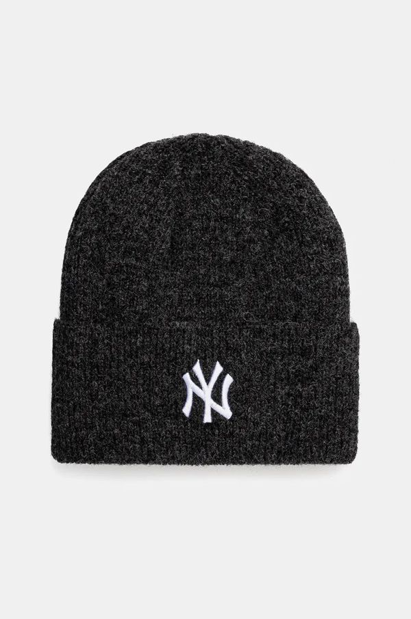 New Era Kapa s primesjo volne New Era NEW YORK YANKEES siva barva, 60565262