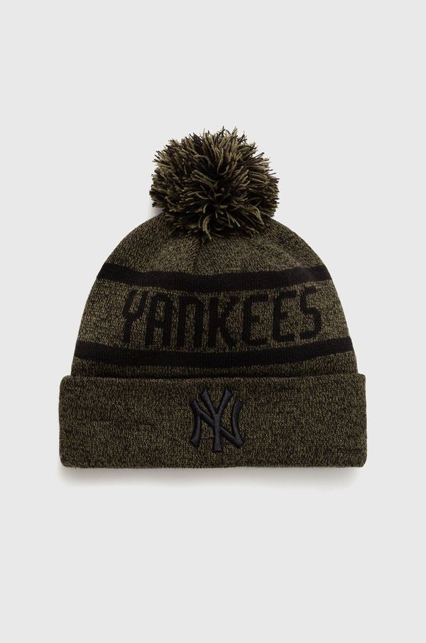 New Era Kapa s primesjo volne New Era zelena barva, NEW YORK YANKEES